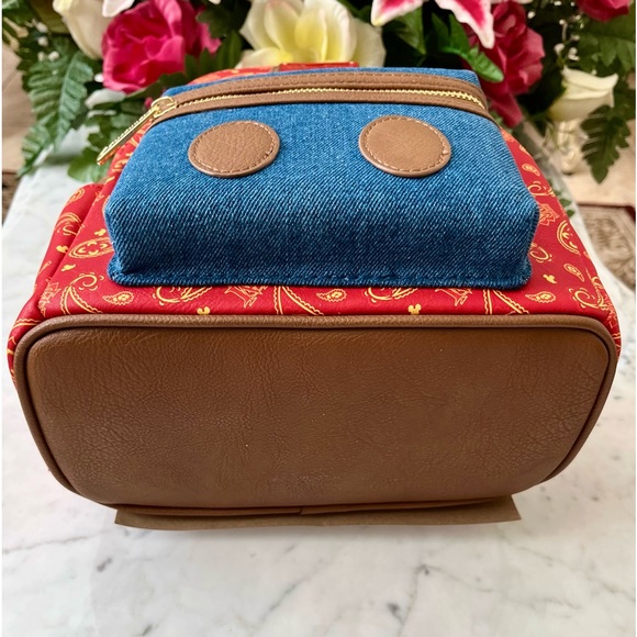 Disney Big Thunder Mountain 50th Anniversary Loungefly Backpack and Ears. - Picture 10 of 11